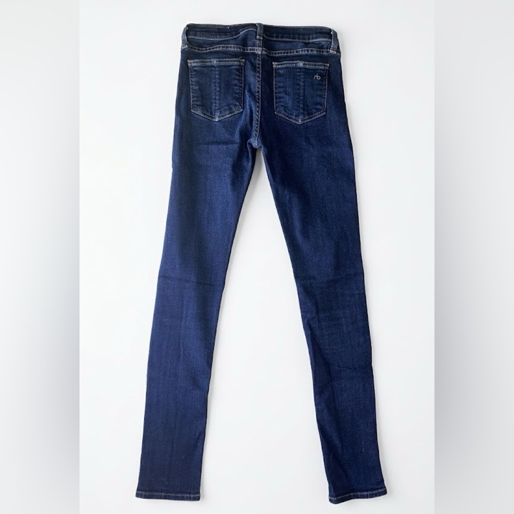 rag & bone Dark Indigo High-Rise Skinny Jeans